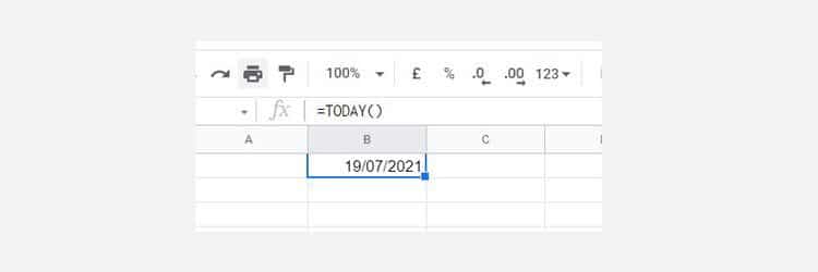 كيفية إضافة الوقت الحالي إلى جداول بيانات Google - Google Office Suite 