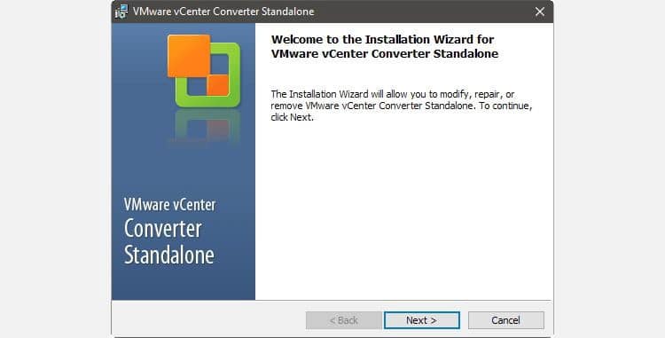 استنساخ Windows إلى جهاز افتراضي باستخدام vCenter Converter Standalone من VMware - الويندوز