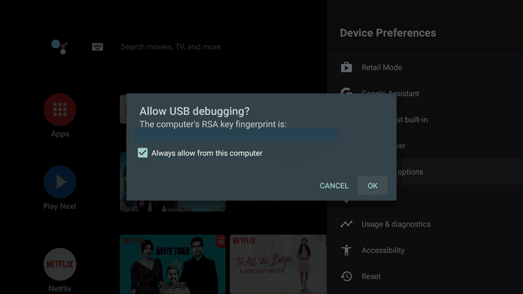 كيفية إعداد واستخدام ADB على Android TV - Android TV