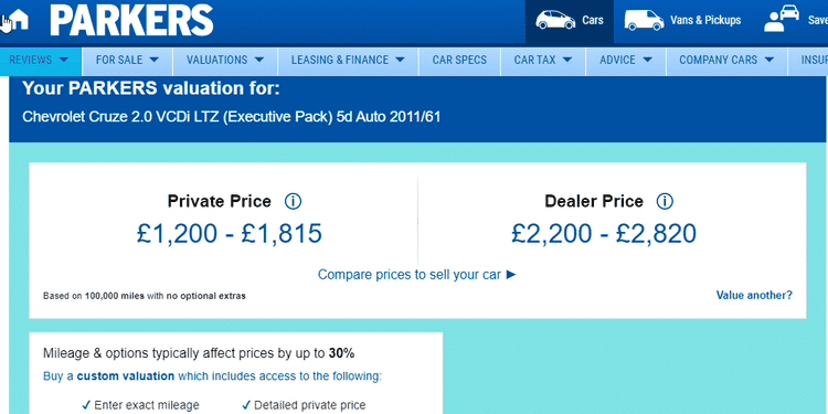 أفضل مواقع الويب الموثوقة لتقدير سعر سيارتك المستعملة - مواقع