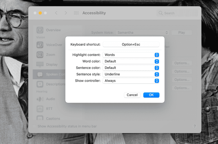 كيفية استخدام المحتوى المنطوق لجعل جهاز Mac يقرأ بصوت عالٍ لك - شروحات