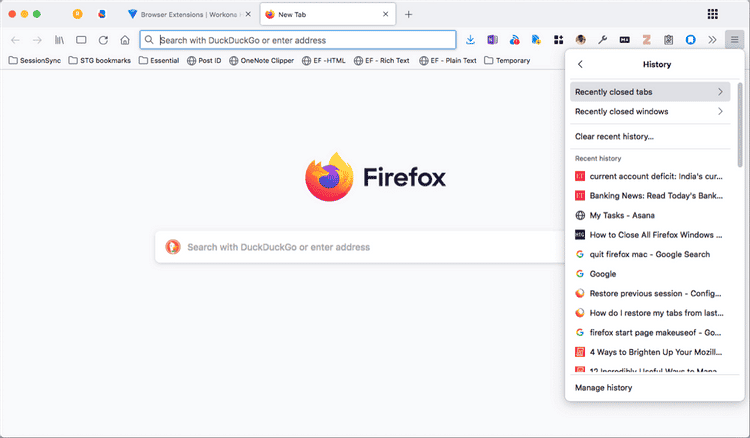 أفضل الطرق المفيدة لإدارة علامات التبويب المُتعددة في Firefox - شروحات