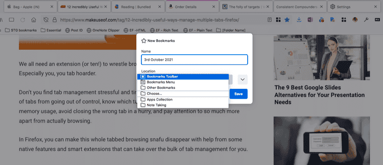 أفضل الطرق المفيدة لإدارة علامات التبويب المُتعددة في Firefox - شروحات