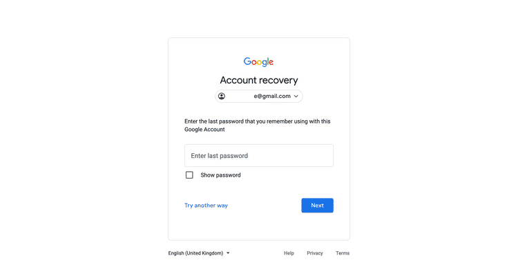 Mot de passe Gmail oublié ?  Voici comment le réinitialiser - Instructions 