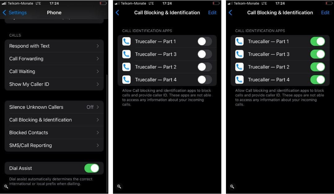 Comment activer Truecaller sur votre iPhone - iOS 