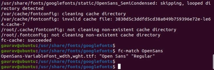 كيفية تنزيل خطوط Google وتثبيتها واستخدامها على Ubuntu - لينكس