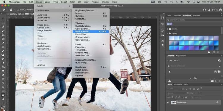 كيفية إنشاء تأثير اللون المُنقسم باستخدام القنوات في Photoshop - شروحات