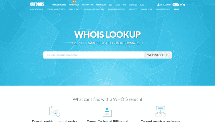 Meilleurs sites Web pour trouver des informations WHOIS gratuitement - Sites 