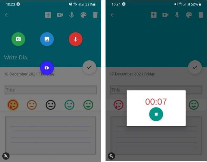 أفضل تطبيقات اليوميات الصوتية للتغلب على القلق - Android iOS 