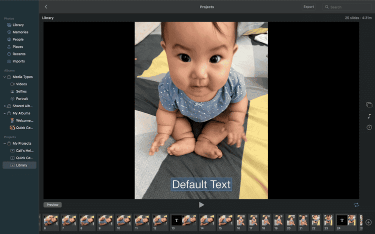 Comment créer un diaporama dans "Des photos" Sur votre Mac - Mac 