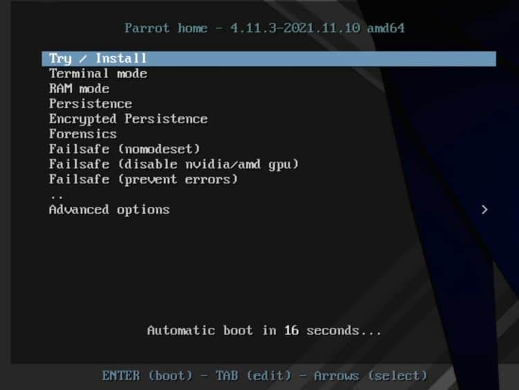Как установить и протестировать ОС Parrot в VirtualBox - Руководства по Linux
