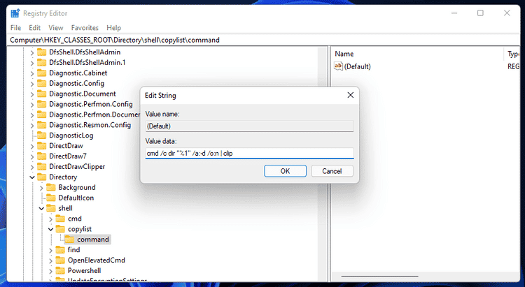 كيفية نسخ قائمة ملفات المجلد إلى ملف نصي في Windows 11 - الويندوز