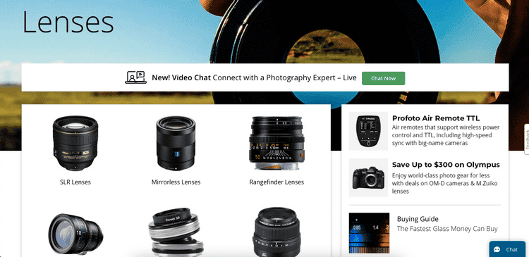 أفضل المواقع لشراء مُعدات التصوير الفوتوغرافي المُستعملة - مواقع