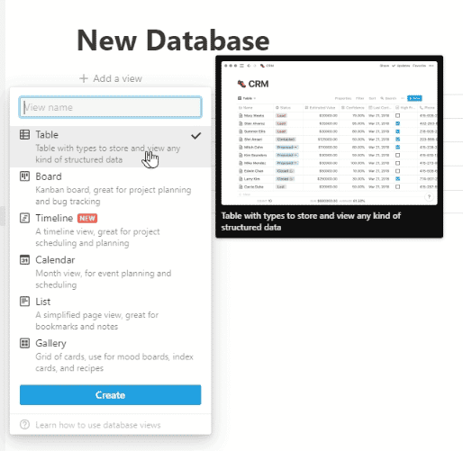 كيفية تبديل قاعدة البيانات من صفحة كاملة إلى مُضمنة في Notion - شروحات