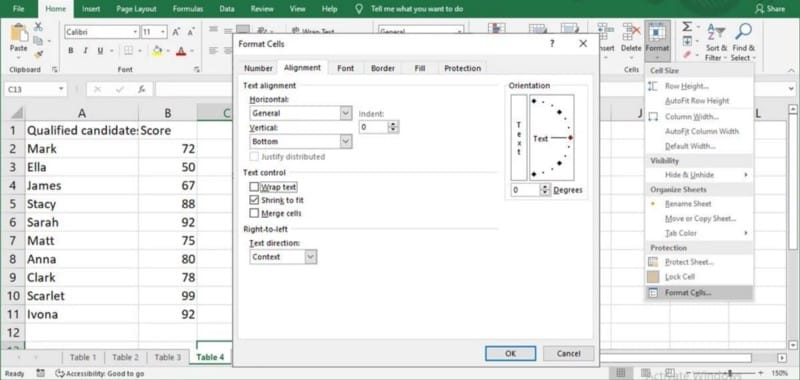 كيفية احتواء المحتويات تلقائياً في Excel وتنسيق بياناتك - شروحات