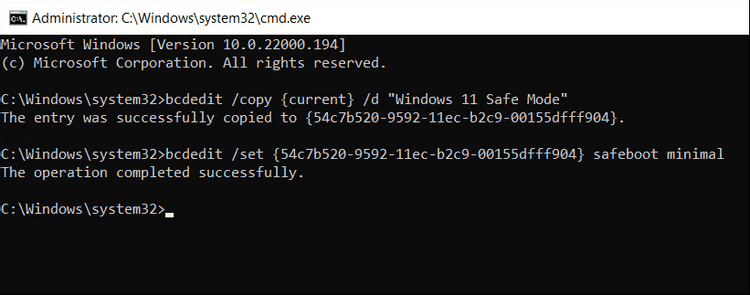 كيفية إضافة اختصار الوضع الآمن إلى قائمة تمهيد Windows 11 - الويندوز