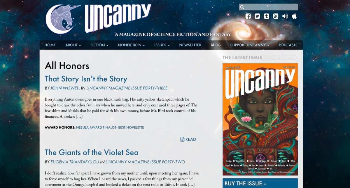 مواقع ويب مذهلة لقراءة قصص الخيال العلمي القصيرة مجانًا - مواقع
