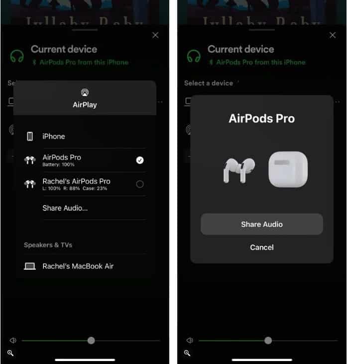 كيفية مشاركة صوت iPhone بسهولة عبر AirPods или же Beats - iOS iPadOS