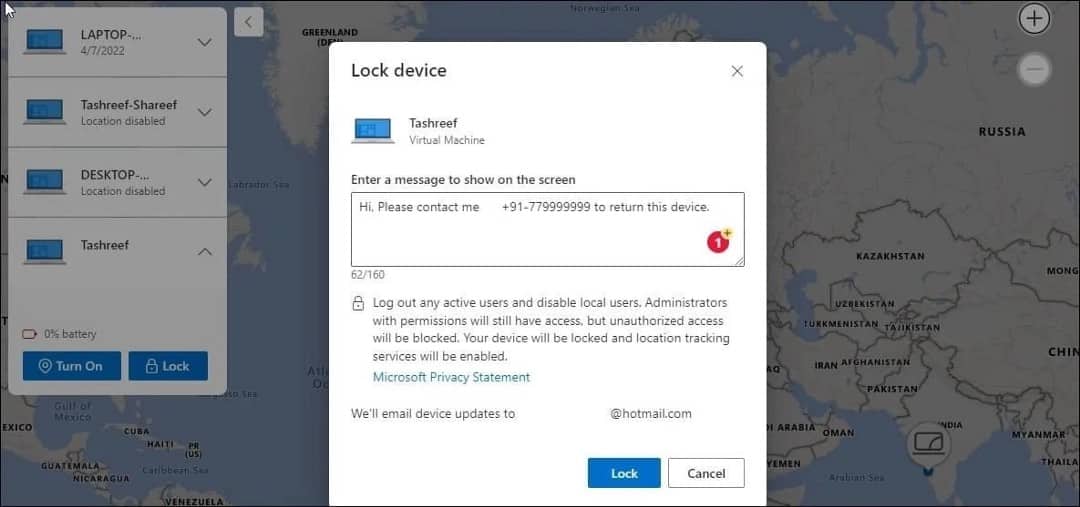 كيفية البحث عن جهاز مفقود يعمل بنظام Windows 11 وقفله عن بُعد - الويندوز