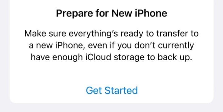 هل حصلت على iPhone جديد؟ اطلب مساحة تخزين مُؤقتة على iCloud لعمل نسخة احتياطية - iOS iPadOS