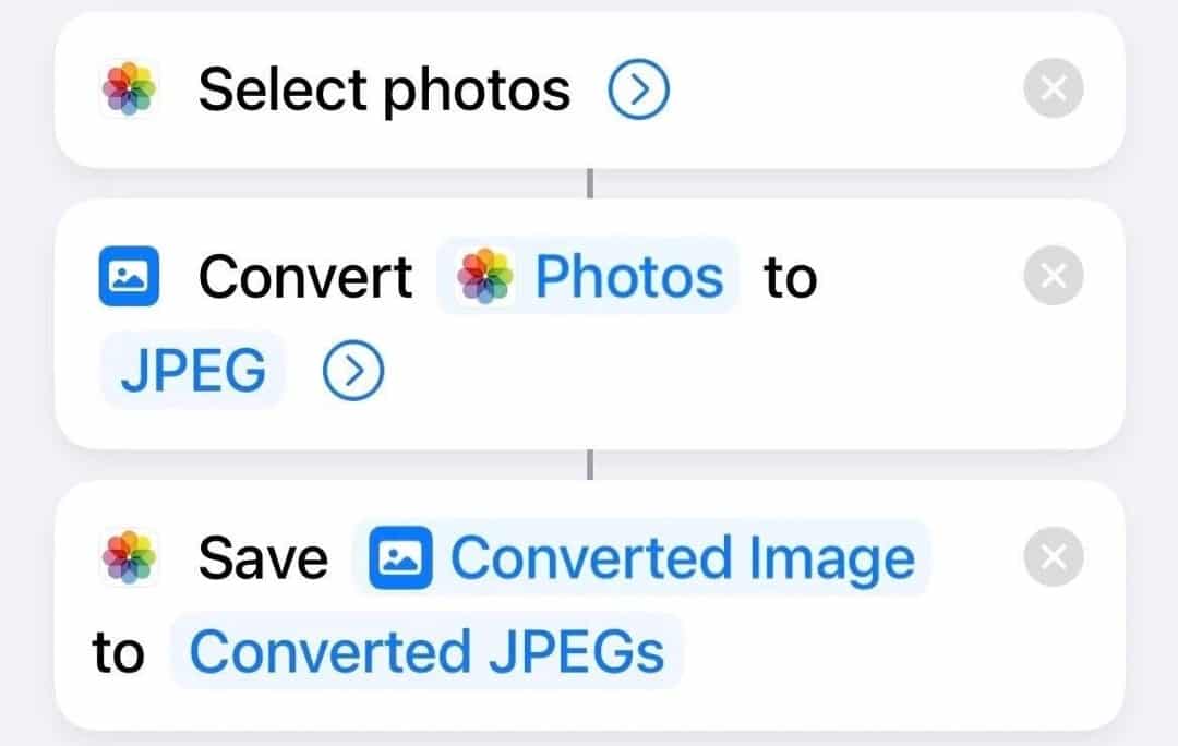 تحويل مجموعة صور PNG إلى JPEG على الـ iPhone مجانًا - iOS iPadOS