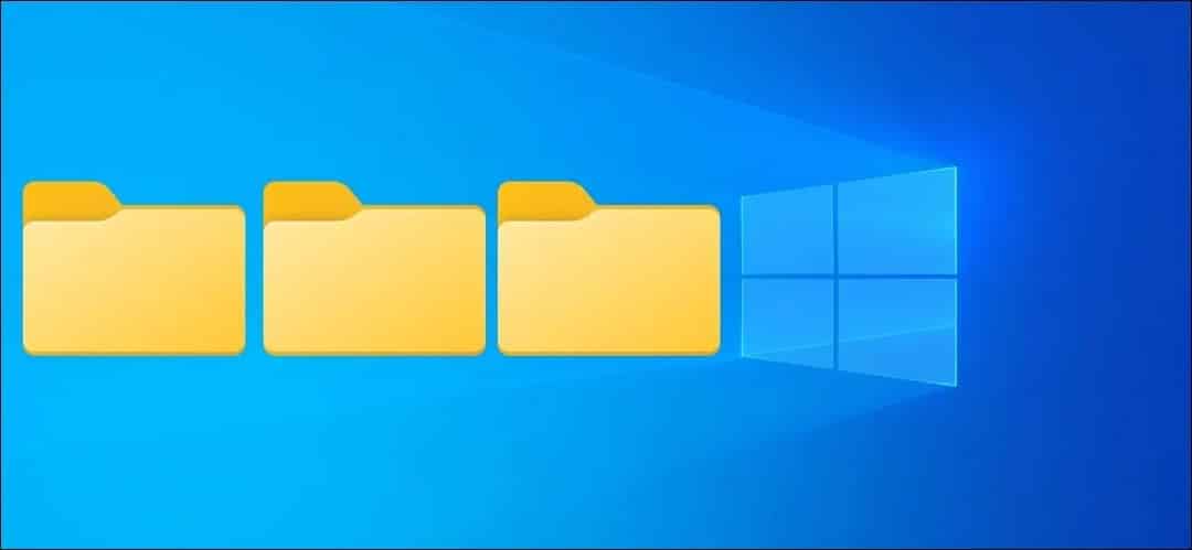 بعض الطرق لإنشاء مجلدات مُتعددة مرة واحدة في Windows 10 و Windows 11 - الويندوز