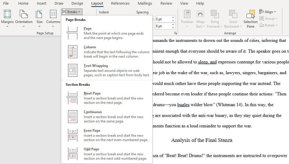 قواعد التصميم لجعل مُستندات Microsoft Word احترافية - شروحات
