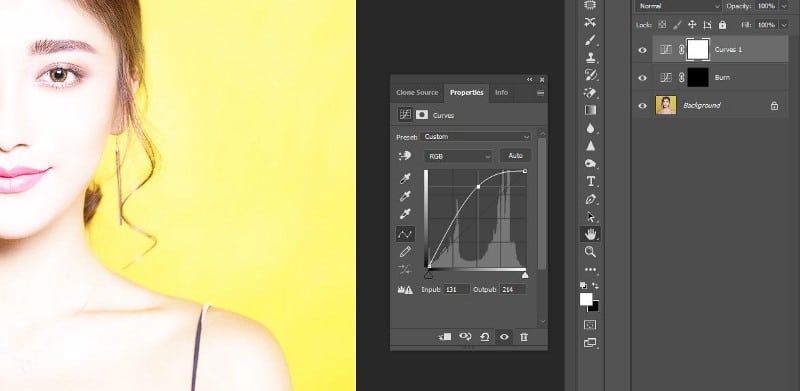 كيفية تفتيح الصورة وتصحيح التعريض للضوء في Photoshop - شروحات
