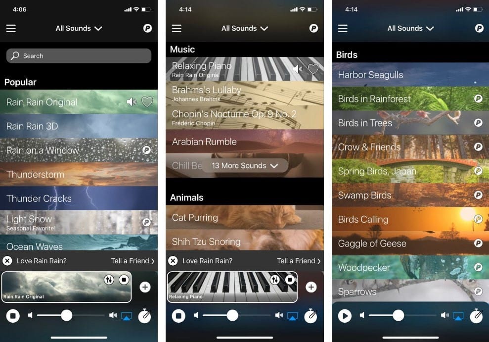 أفضل تطبيقات المشهد الصوتي لمساعدتك على الاسترخاء والاستعداد للنوم - Android iOS