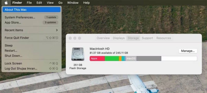 بعض الأسباب للاحتفاظ ببعض مساحة التخزين المُتوفرة على الـ Mac الخاص بك - Mac