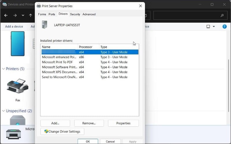 كيفية فرض إزالة أو إلغاء تثبيت الطابعة في Windows 10/11 - الويندوز