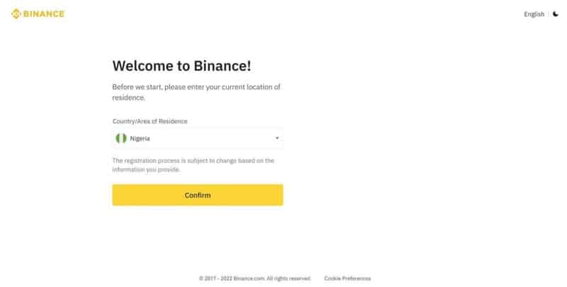 كيفية إنشاء حساب على Binance: دليل خطوة بخطوة - مواقع