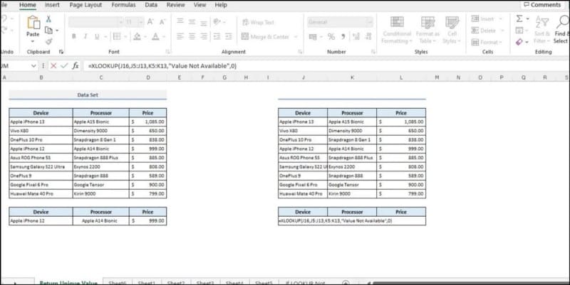 مقارنة بين XLOOKUP و VLOOKUP: ما هي دالة Excel الأفضل؟ - مراجعات 