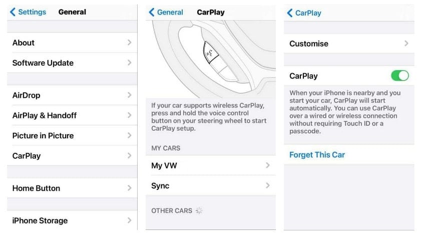 أفضل الحلول عندما لا يعمل Apple CarPlay - iOS 