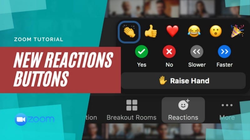 كيفية استخدام ردود الفعل أثناء الاجتماع في Zoom للحصول على تعليقات - شروحات