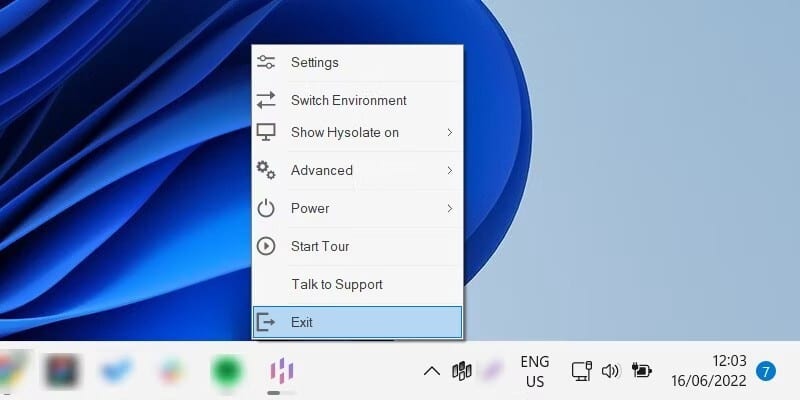 كيفية تشغيل تطبيقات Windows 11 عالية المخاطر في بيئة افتراضية باستخدام Hysolate - الويندوز