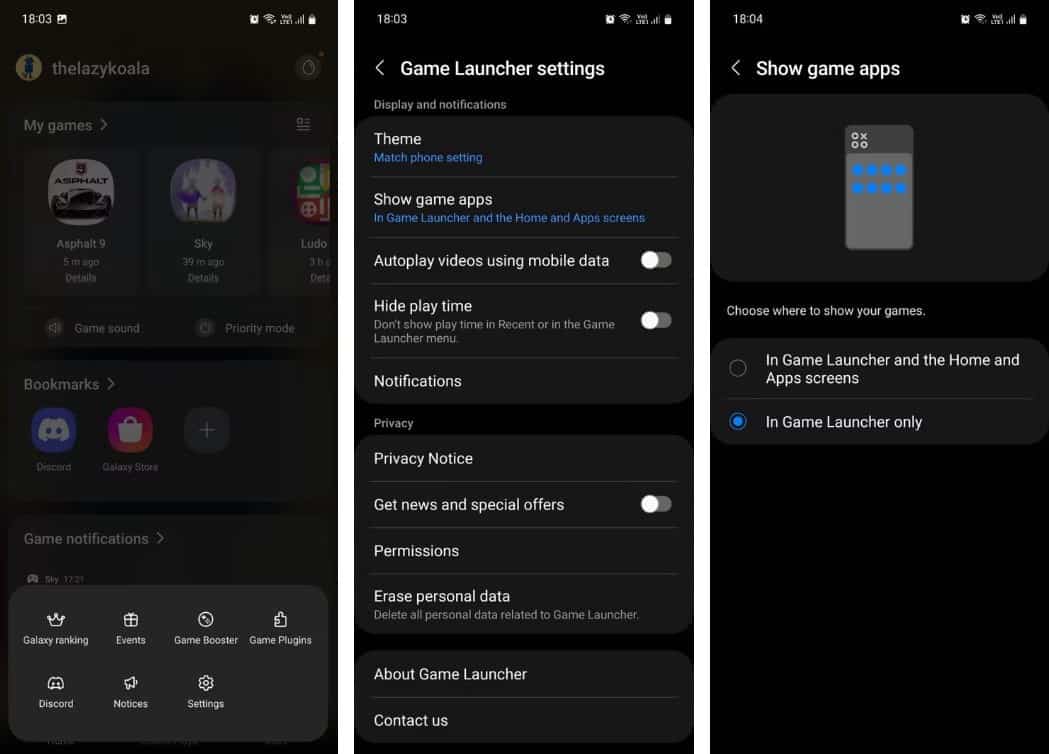 كيفية إعداد واستخدام Game Launcher على Samsung Galaxy الخاص بك - Android