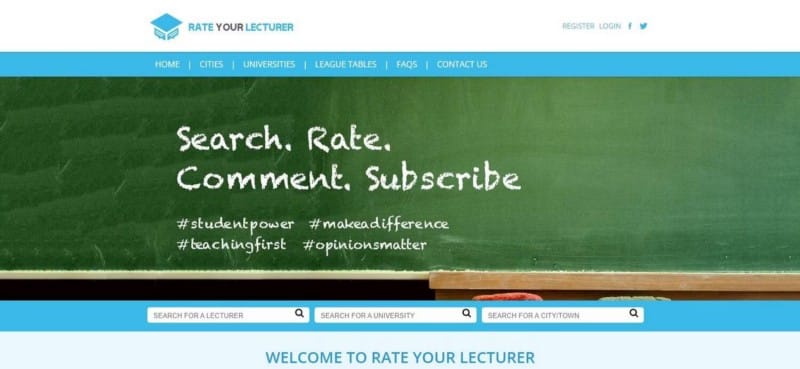 أفضل مواقع الويب لتقييم ومراجعة المعلمين والأساتذة - مواقع