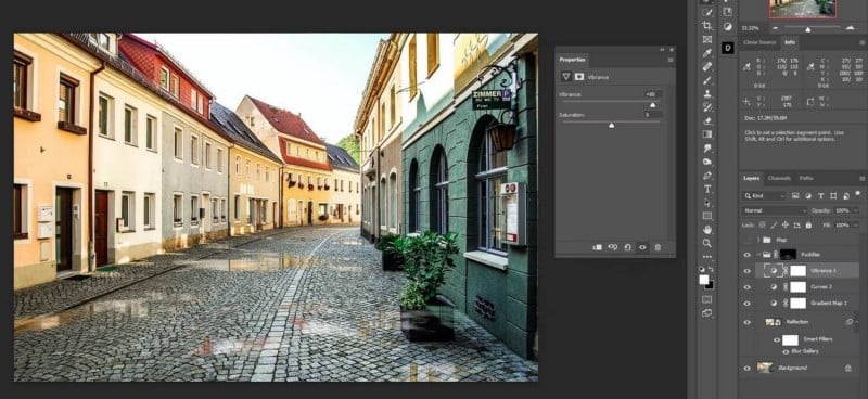 كيفية إضافة برك مائية إلى الصورة باستخدام Photoshop - شروحات