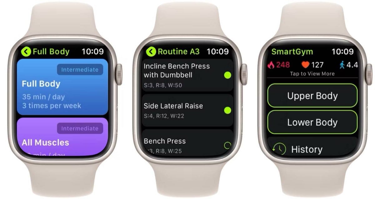 تطبيقات رفع الأثقال المُناسبة لـ Apple Watch - Apple Watch