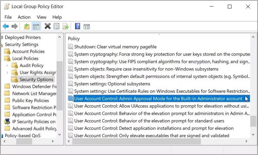 كيفية إصلاح الخطأ "لا يمكن تنشيط هذا التطبيق عند تعطيل UAC" على Windows - الويندوز