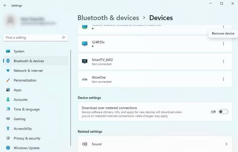 إصلاح خطأ "إعداد غير مُكتمل بسبب اتصال محدود" عند إقران Bluetooth على Windows - الويندوز