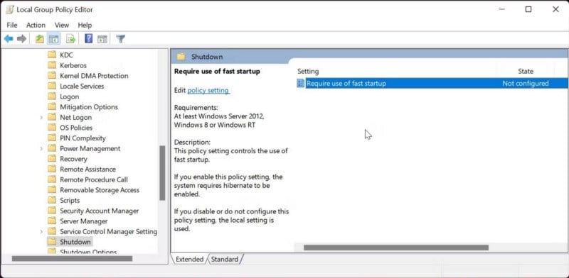 كيفية تمكين أو تعطيل بدء التشغيل السريع في Windows 11 - الويندوز