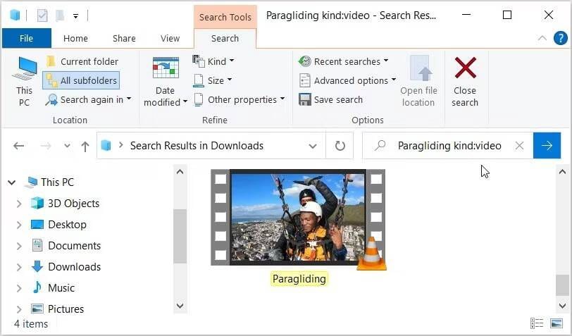 طرق البحث عن جميع ملفات الفيديو الخاصة بك على Windows - الويندوز