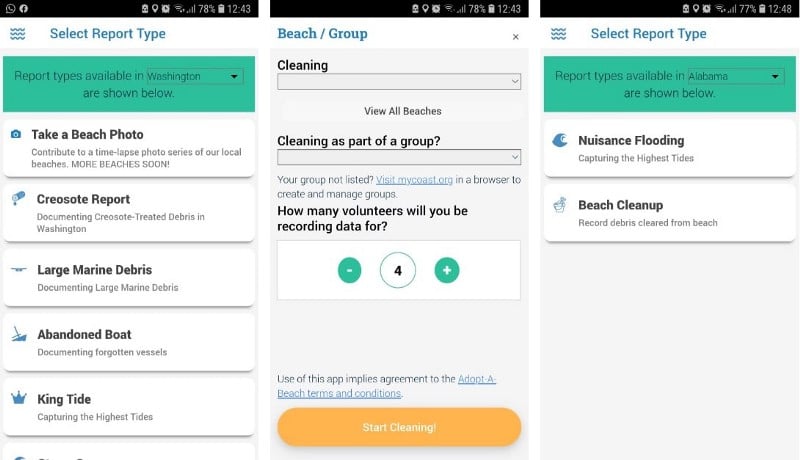 أفضل التطبيقات المجانية للمساعدة في الحفاظ على نظافة شريطنا الساحلي - Android iOS