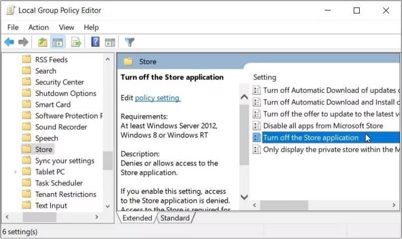 كيفية تعطيل или же تمكين Microsoft Store على Windows - الويندوز