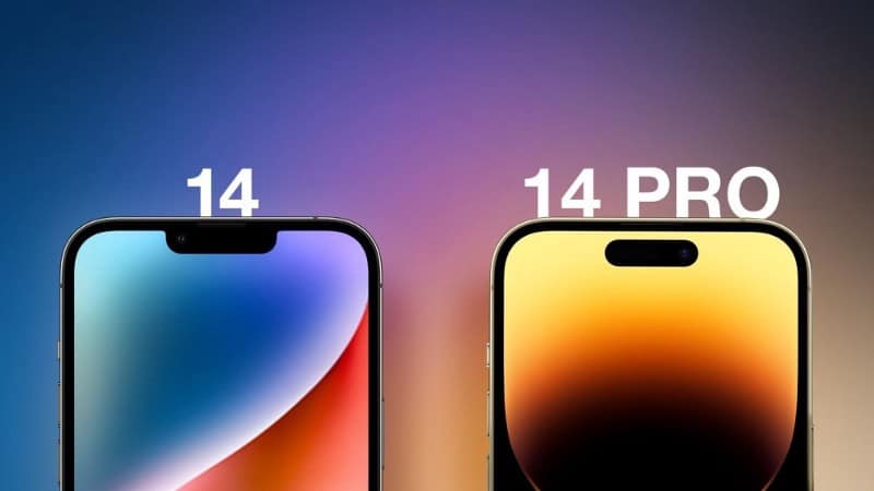 مقارنة بين iPhone 14 et iPhone 14 Pro: أيهما يقدم قيمة أكبر لأموالك؟ - iOS