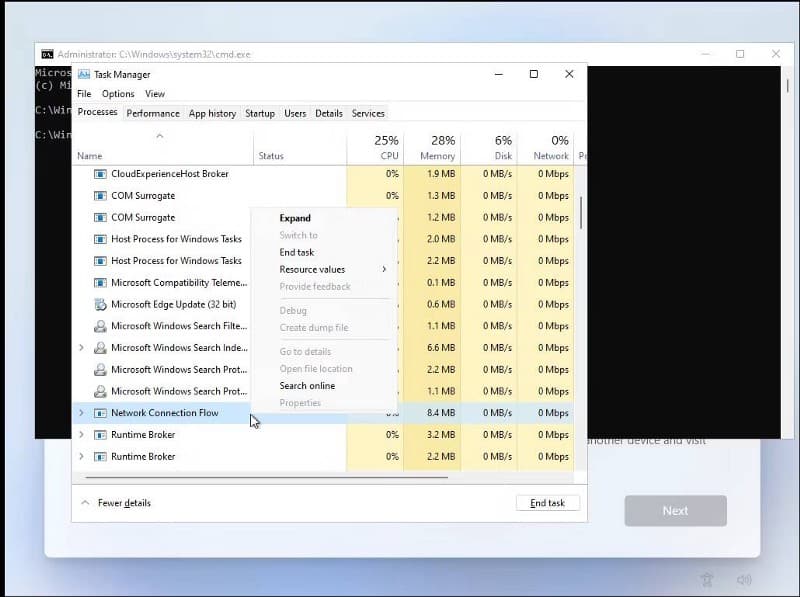 كيفية تثبيت وإعداد Windows 11 بدون اتصال بالإنترنت - الويندوز