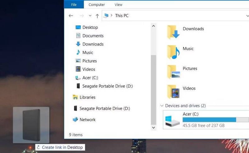 كيفية إضافة اختصارات لفتح محركات أقراص USB على Windows - الويندوز