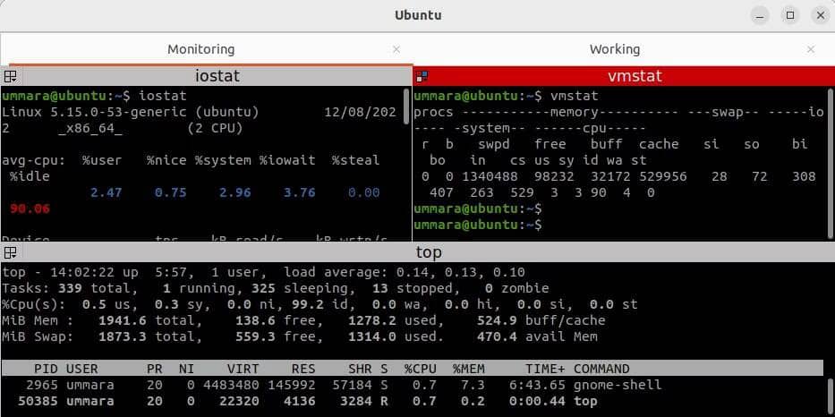 تشغيل جلسات Linux Terminal مُتعددة في نفس الوقت باستخدام Terminator - لينكس